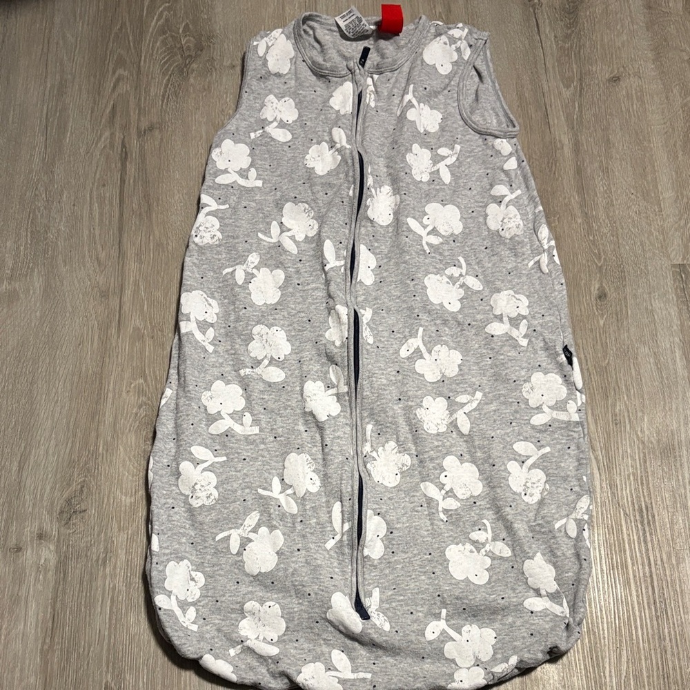 Bonds Kids Sleep‎ Sack in Gray with White Floral